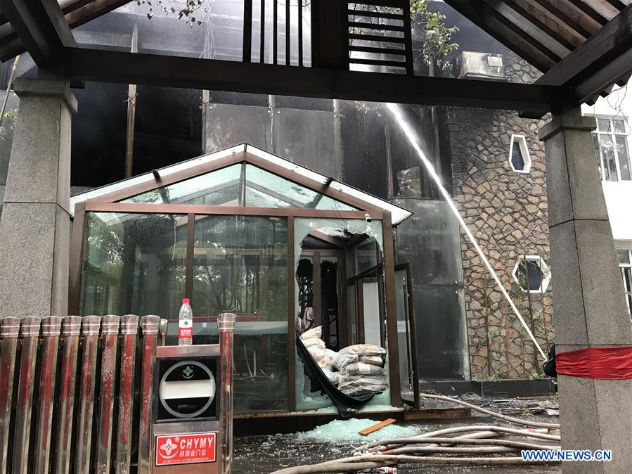 CHINA-HARBIN-HOTEL-FIRE (CN)