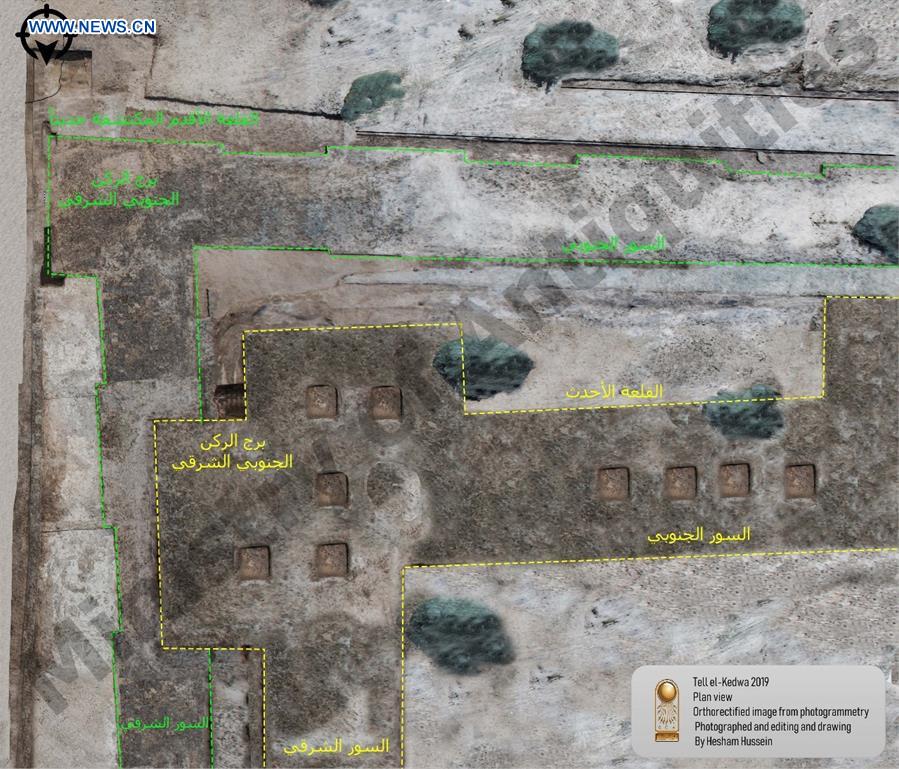EGYPT-NORTH SINAI-PHARAONIC MILITARY CASTLE-DISCOVERY