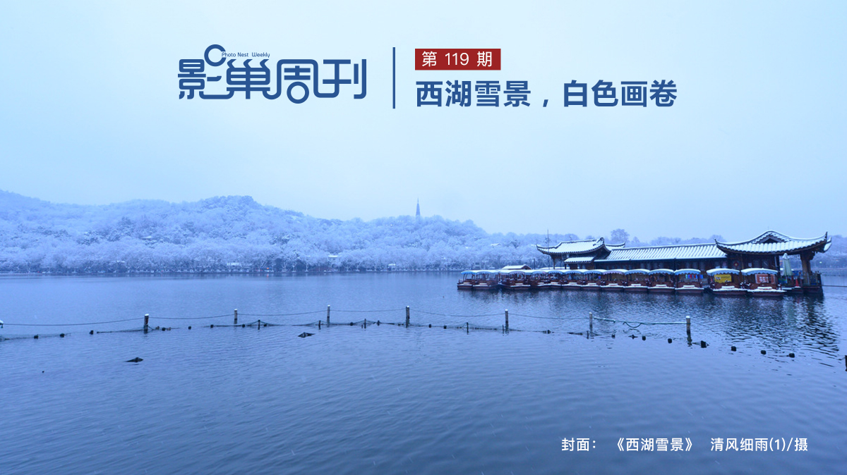 【影巢周刊】西湖雪景，白色畫卷