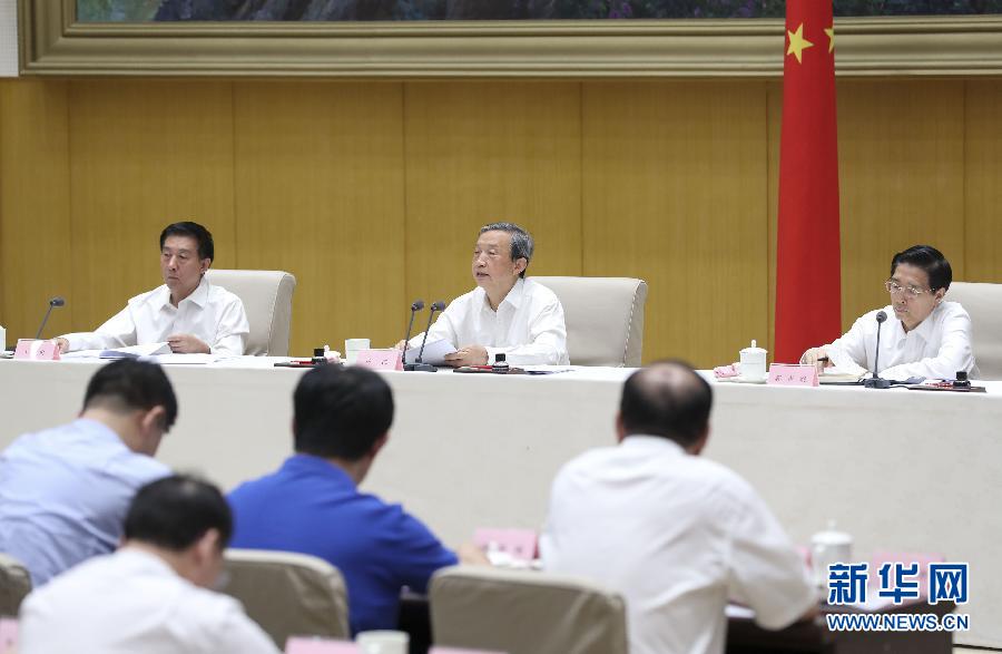 7月20日，國務院安委會在北京召開全國安全生產電視電話會議。中共中央政治局委員、國務院副總理、國務院安委會主任馬凱出席并講話。新華社記者丁林攝