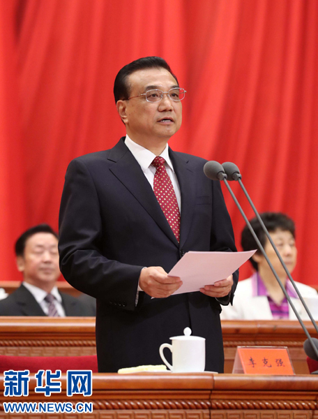 8月1日，慶祝中國人民解放軍建軍90周年大會(huì)在北京人民大會(huì)堂隆重舉行。中共中央政治局常委、國務(wù)院總理李克強(qiáng)主持大會(huì)。新華社記者 劉衛(wèi)兵 攝