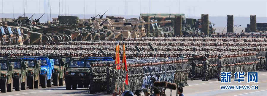 （新華全媒頭條·強軍思想引領新征程·圖文互動）（7）那一刻，我們光榮接受檢閱