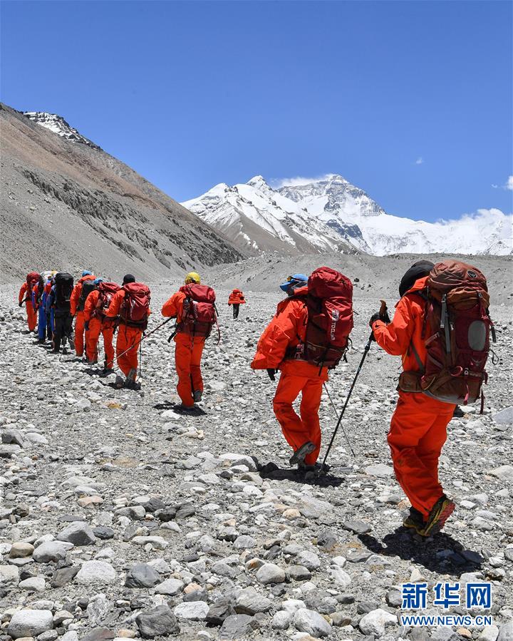 （2020珠峰高程測量）（4）有望22日登頂 測量登山隊再次向珠峰發起挑戰
