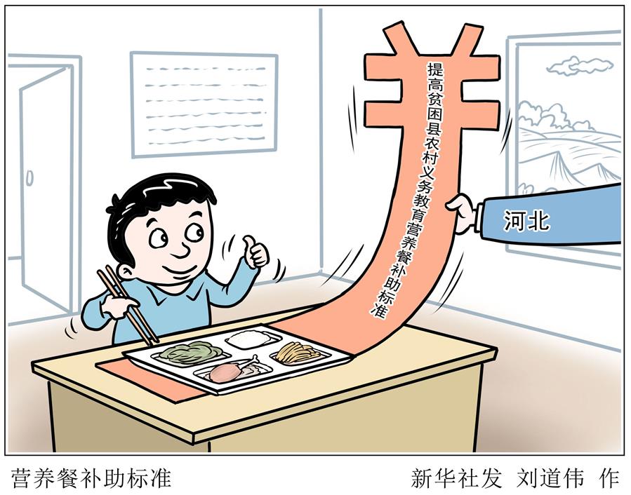 （圖表·漫畫）［教育］營養餐補助標準