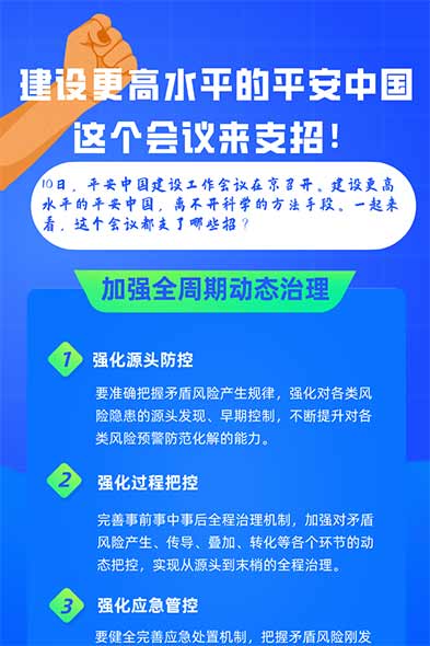 建設更高水平的平安中國 這個會議來支招！