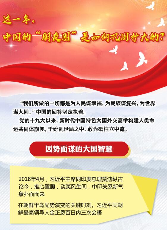 這一年，中國的“朋友圈”是如何鞏固擴大的？