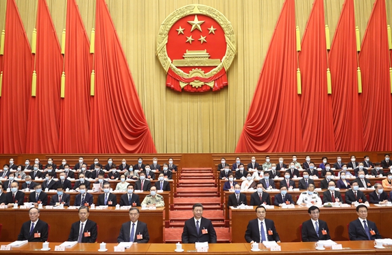 十三屆全國人大三次會議在北京開幕
