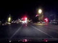 北京深夜追擊套牌逃逸車連續撞擊將其逼停