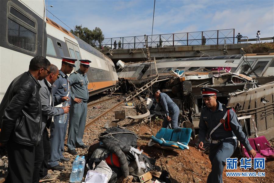 (國際)(2)摩洛哥一火車脫軌 至少5人死亡