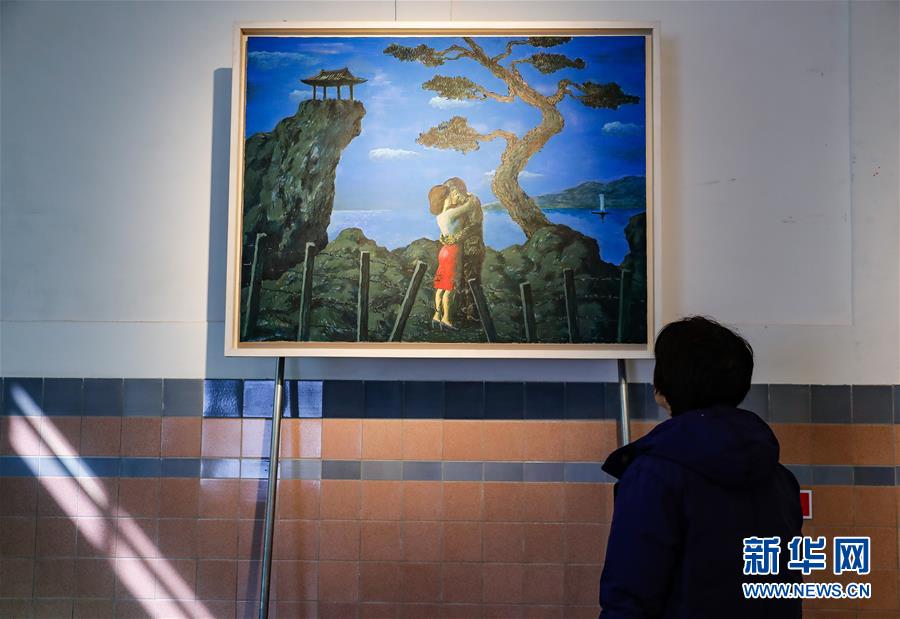 （國際·圖文互動）（1）通訊：敲響半島和平鐘聲——走訪韓朝非軍事區首爾藝術展